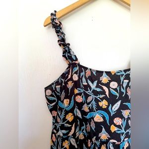 Tiered Floral Maxi Dress